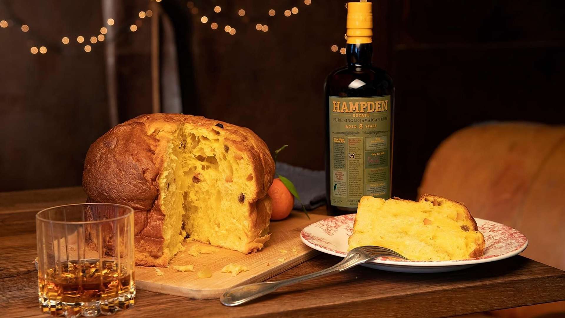 PANETTONE AL RUM HAMPDEN JAMAICANO(edizione limitata)