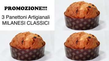 PROMOZIONE 3 PANETTONI CLASSICI